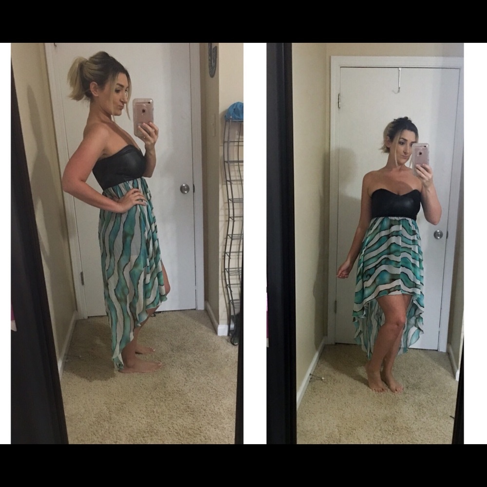 Strapless 👗 with beautiful colors